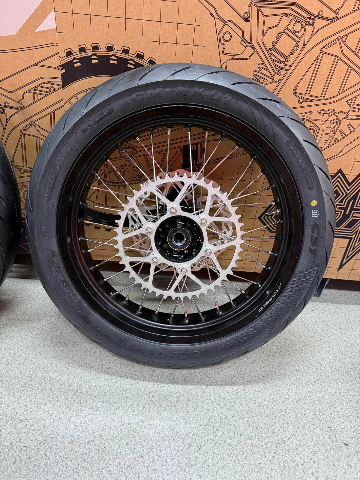 17" Supermoto Wheelset For Surron Ultra Bee