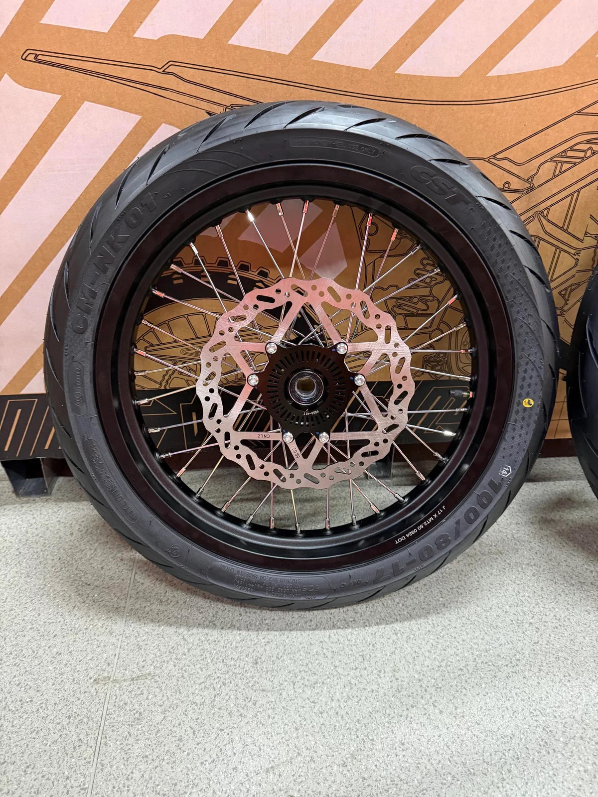 17" Supermoto Wheelset For Surron Ultra Bee